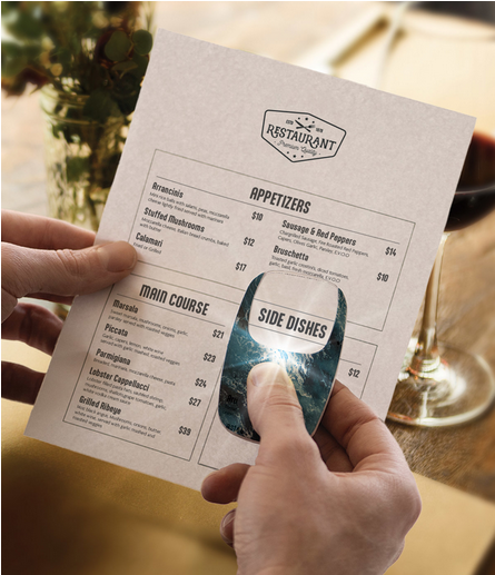 OptiCard LED Pocket Magnifier