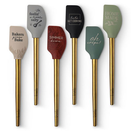Spatula w/Metallic Gold Handle