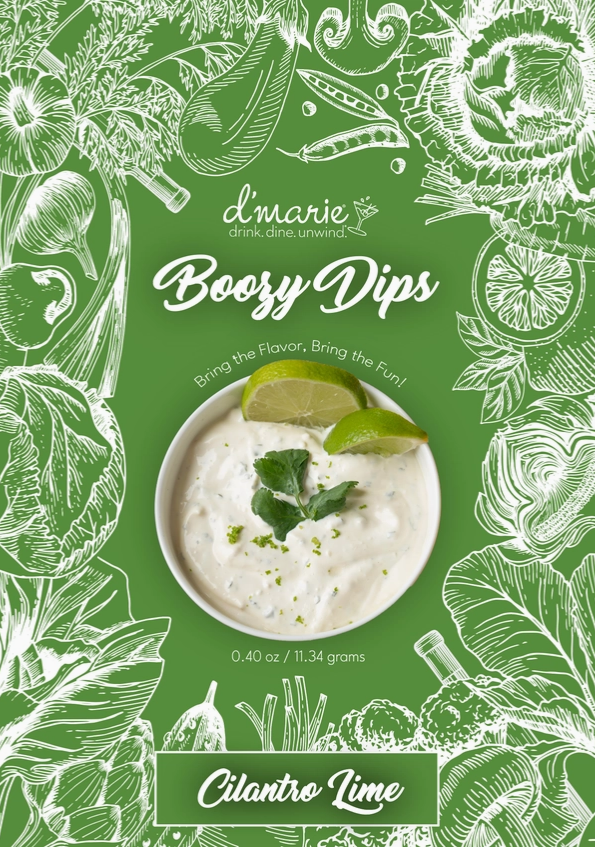 Cilantro Lime Boozy Dip Mix