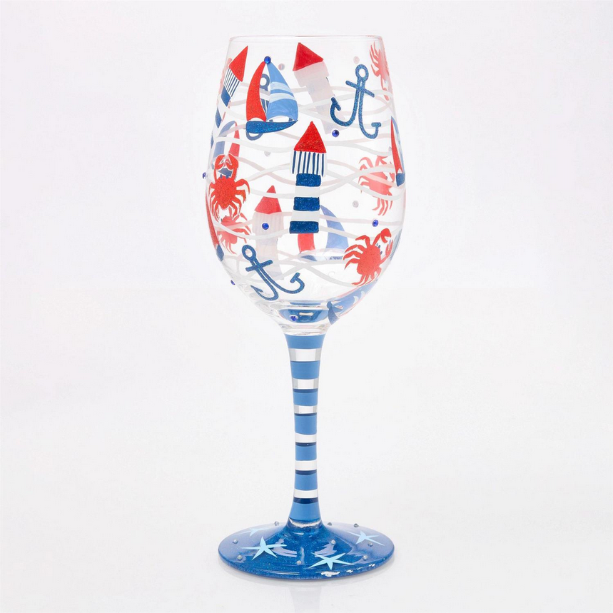 Ahoy There Matey Lolita Wine Glass
