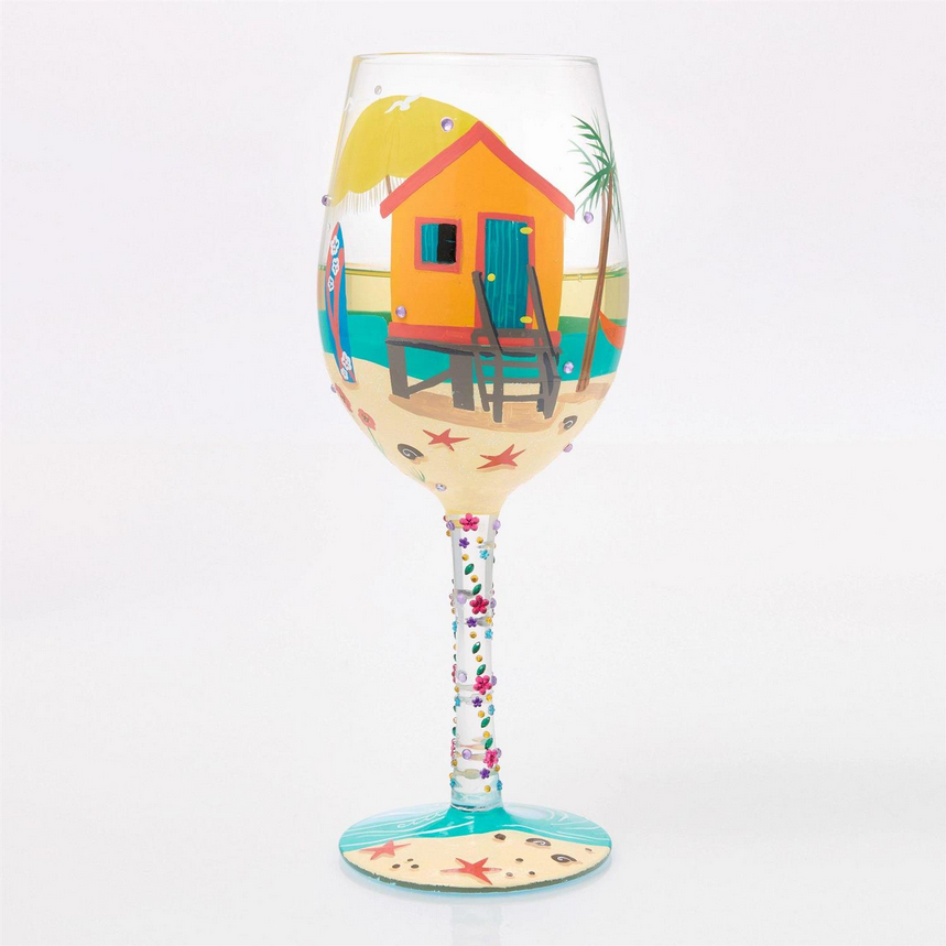 My Little Beach House Lolita Wine Glass