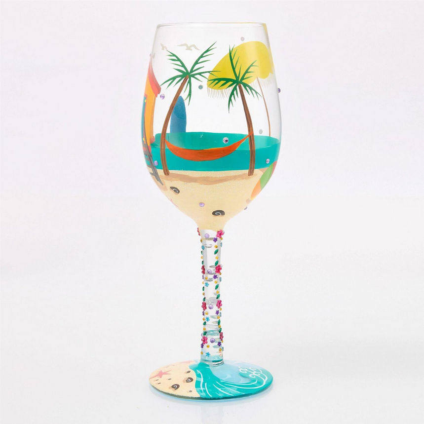 My Little Beach House Lolita Wine Glass
