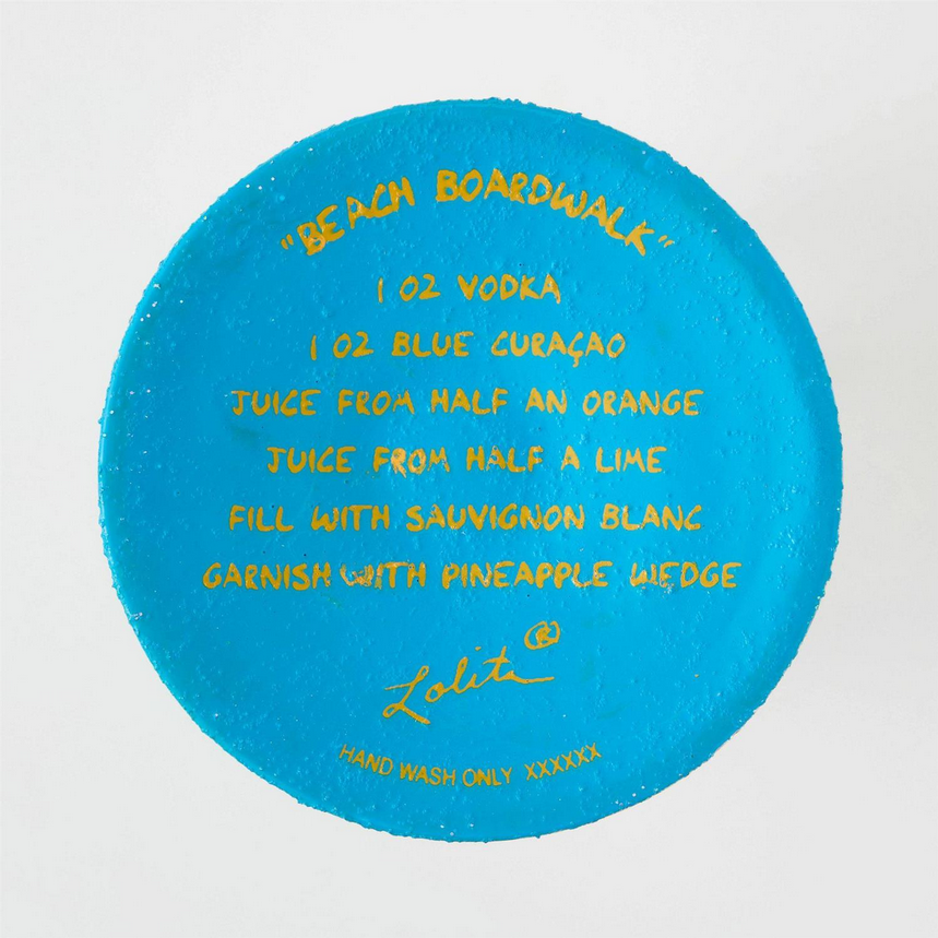 Beach Boardwalk Lolita Wine Glass