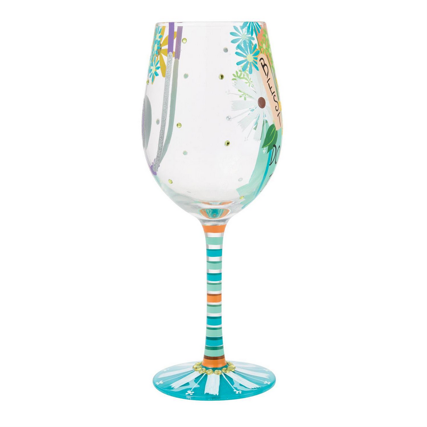 Best Doctor Ever Lolita Wine Glass