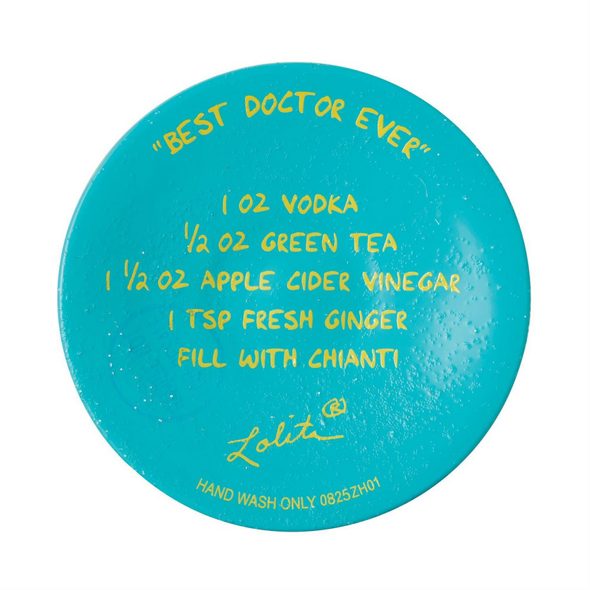 Best Doctor Ever Lolita Wine Glass