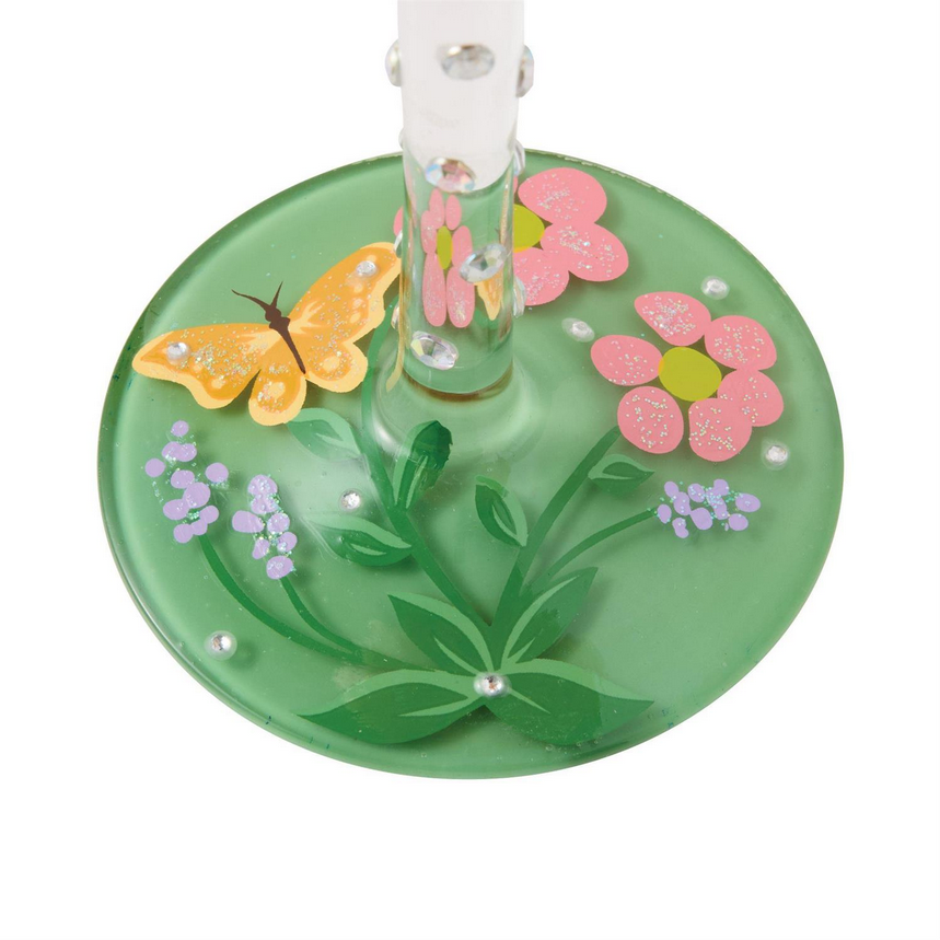 Basket Bouquet Lolita Wine Glass