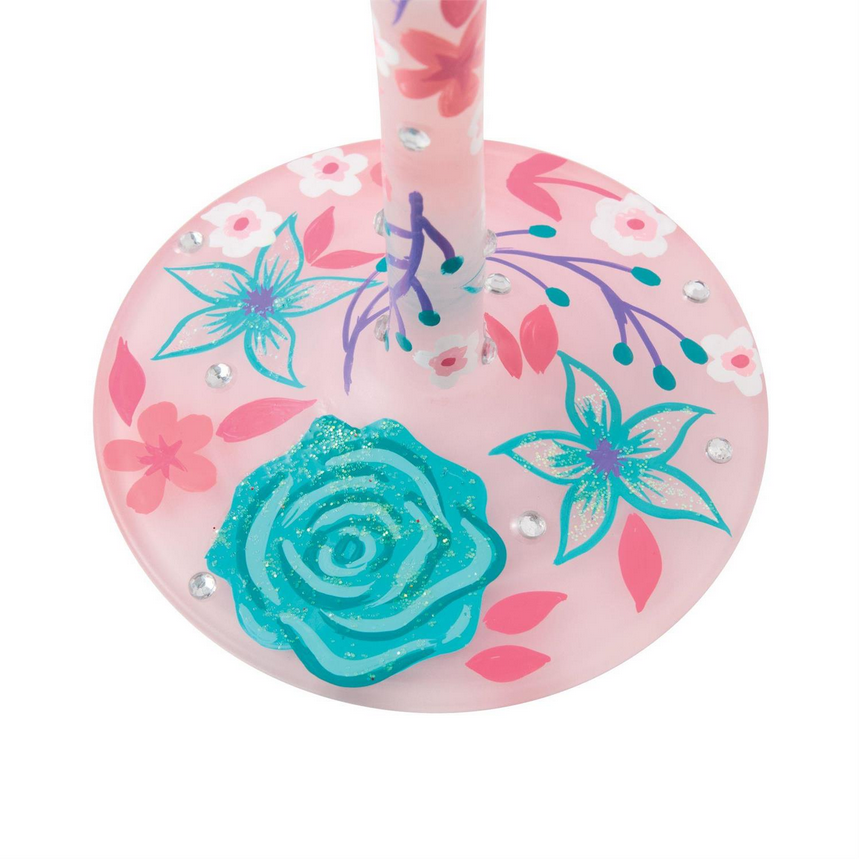 Fancy Florals Lolita Wine Glass