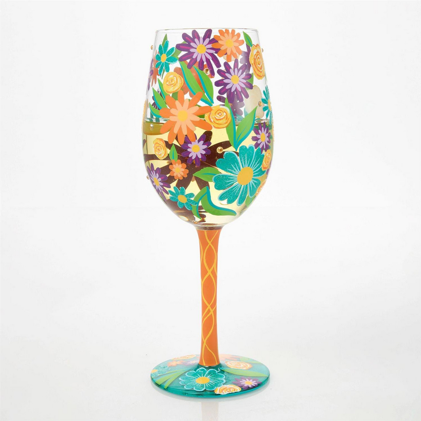 Fabulous Florals Lolita Wine Glass