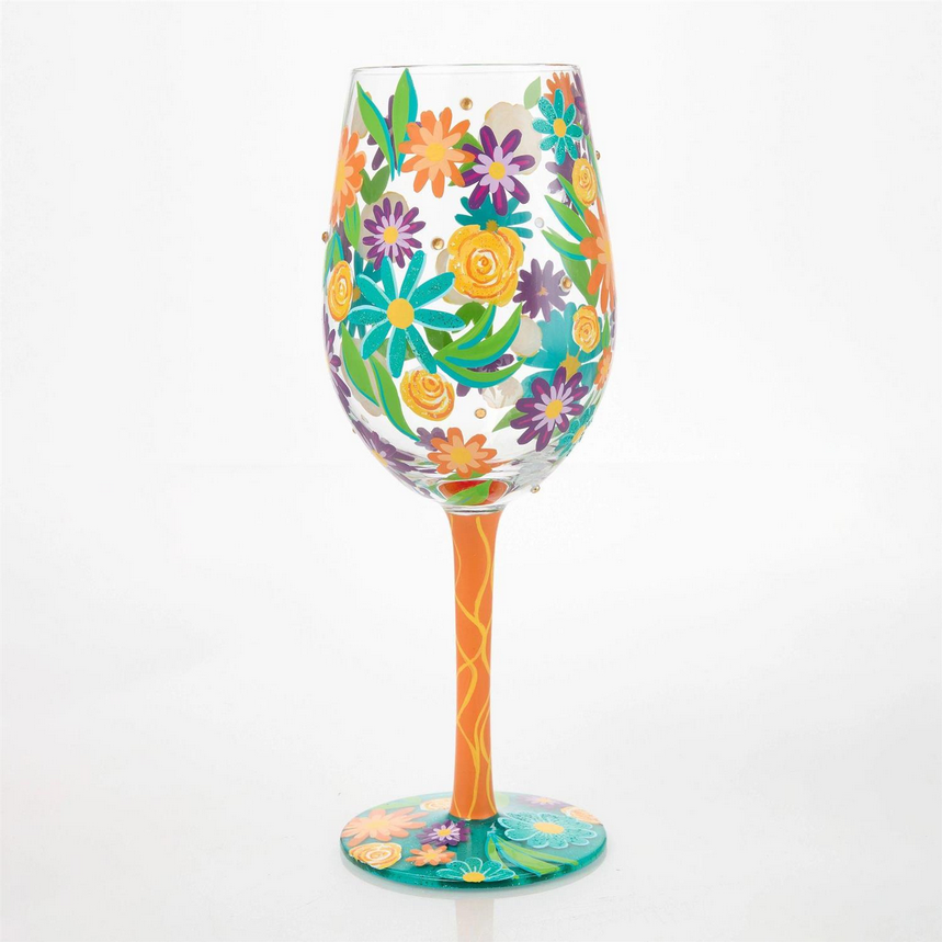 Fabulous Florals Lolita Wine Glass