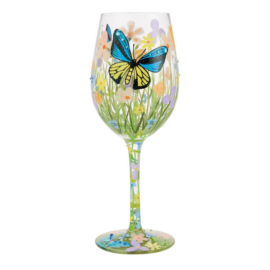 Bloom Wildly Lolita Wine Glass