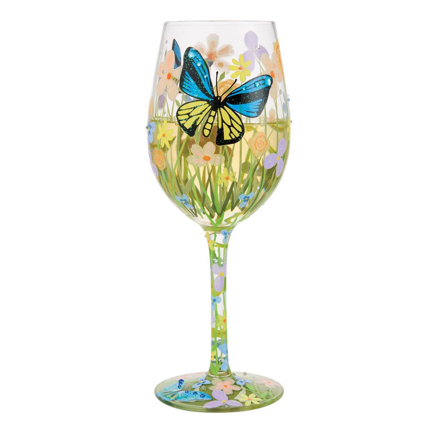 Bloom Wildly Lolita Wine Glass
