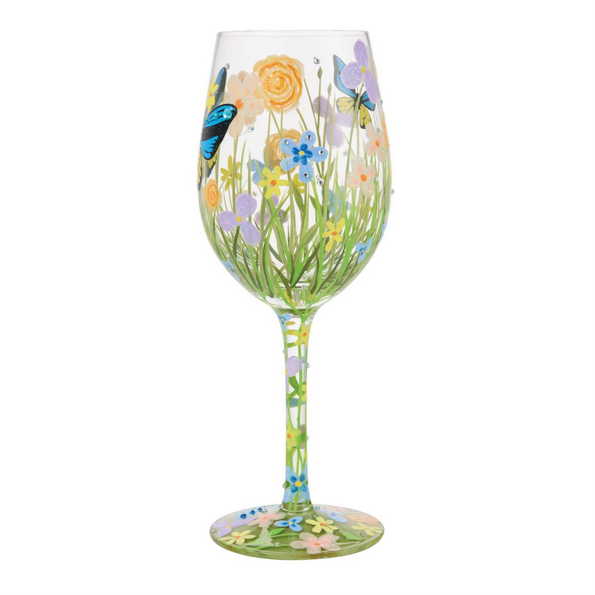 Bloom Wildly Lolita Wine Glass