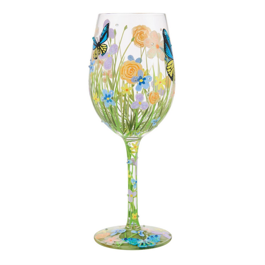 Bloom Wildly Lolita Wine Glass