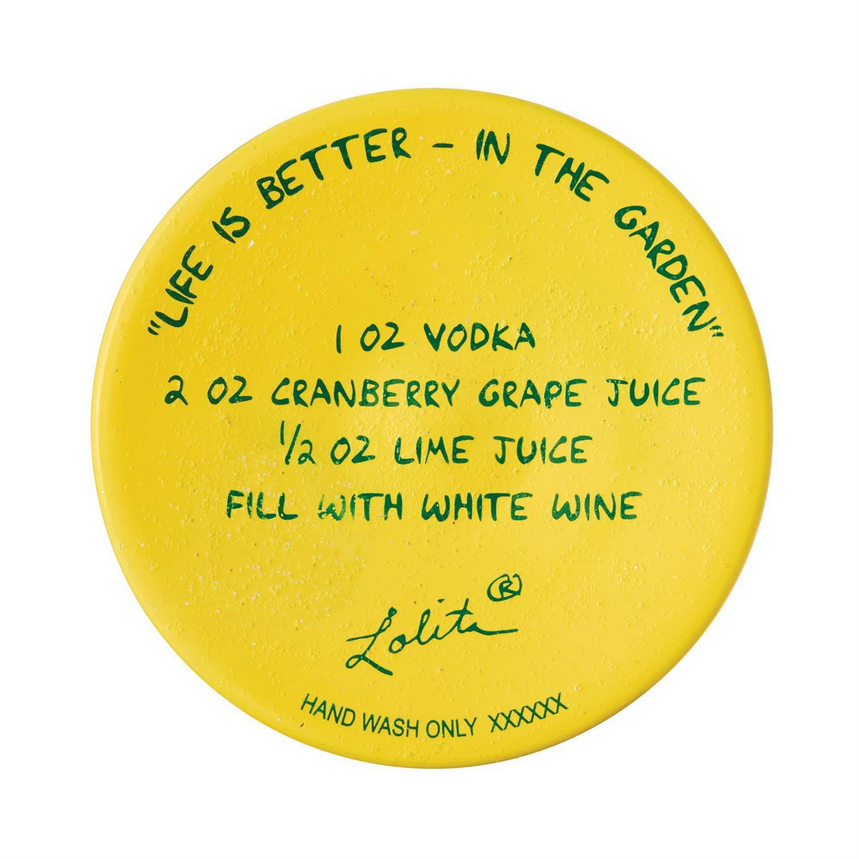 Life Is Better In The Garden Lolita Wine Glass