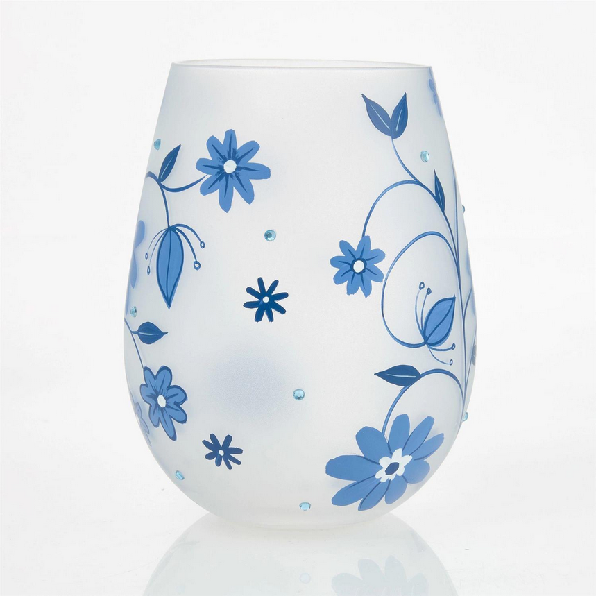 Chinoiserie Charm Lolita Stemless Wine Glass