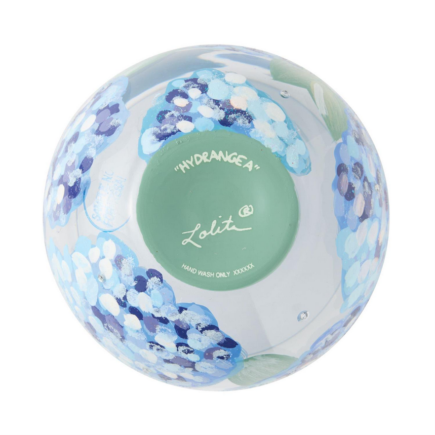 Hydrangea Lolita Stemless Wine Glass