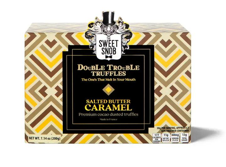 Double Trouble Salted Caramel Truffles