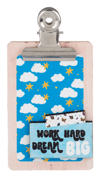 Mini Clipboard Plaques w/Easel