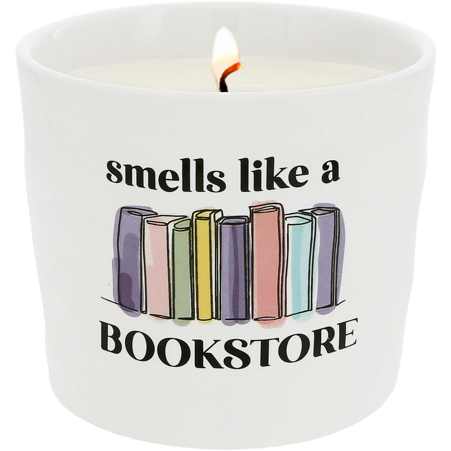 Smells Like A Bookstore Soy Wax Candle