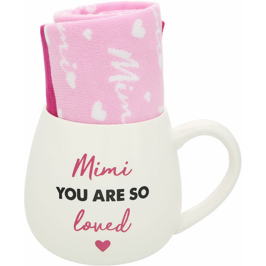 Mimi You Are So Loved Mug & Sock Set