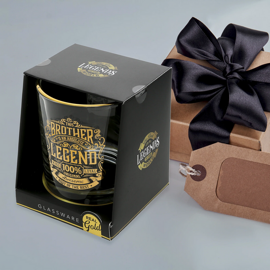 This Brother Is An Absolute Legend Rocks Glass