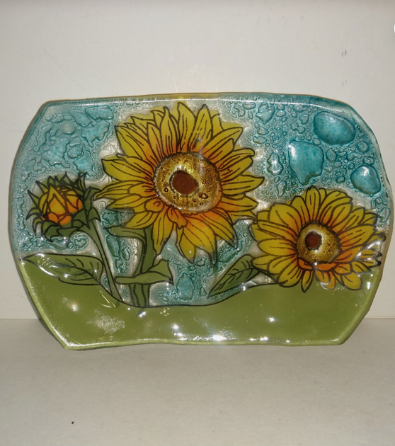Sunflower Soap Dish
