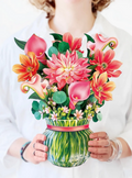 Dear Dahlia (New) FreshCut Paper - Pop Up Flower Bouquet