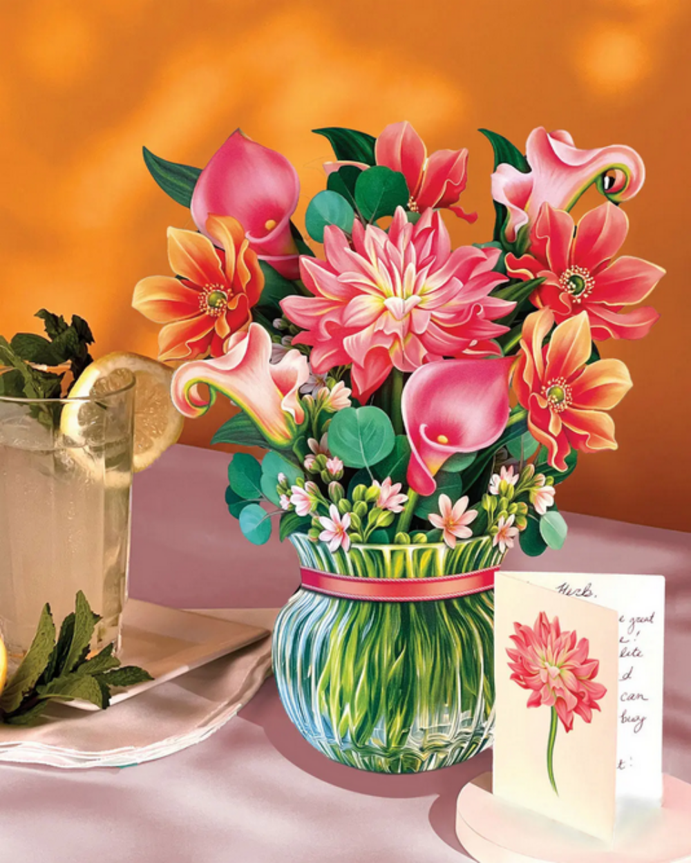 Dear Dahlia (New) FreshCut Paper - Pop Up Flower Bouquet