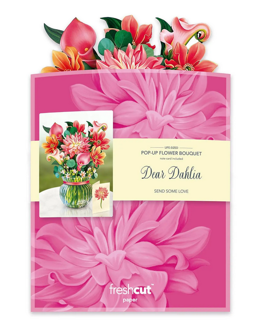 Dear Dahlia (New) FreshCut Paper - Pop Up Flower Bouquet