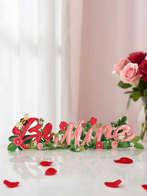 Valentine's Day Wishes FreshCut Paper - Pop Up Accordian Card