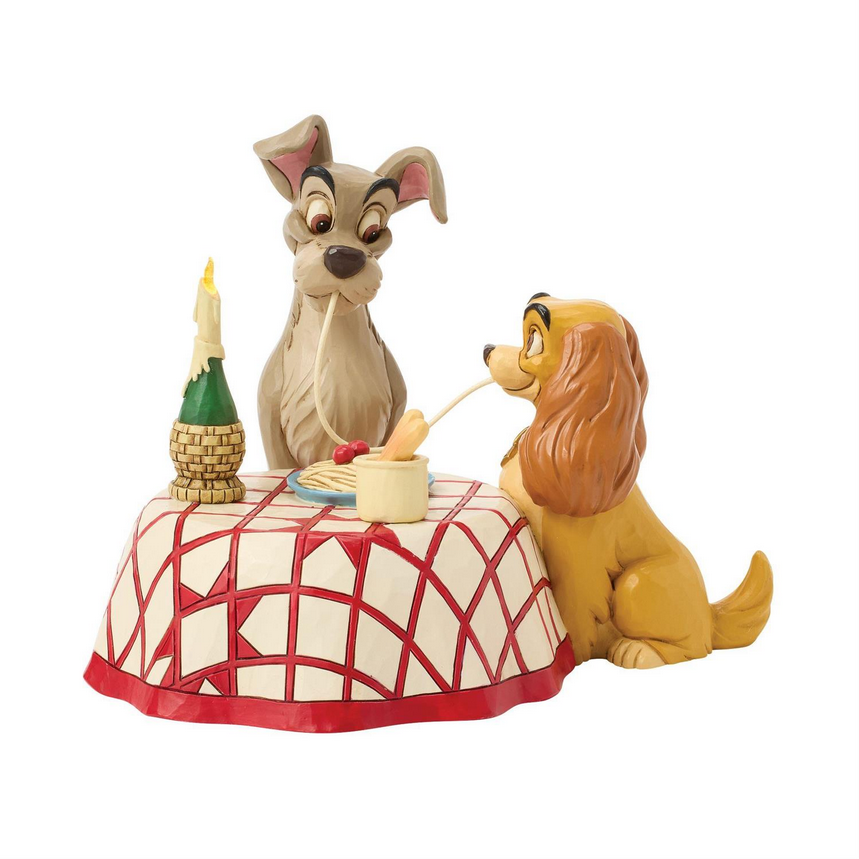 Dinner For Two Jim Shore Lady and the Tramp Figurine