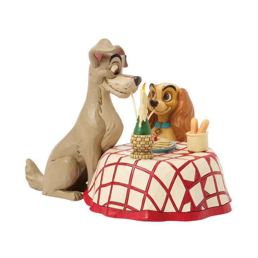 Dinner For Two Jim Shore Lady and the Tramp Figurine