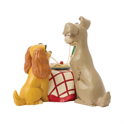 Dinner For Two Jim Shore Lady and the Tramp Figurine