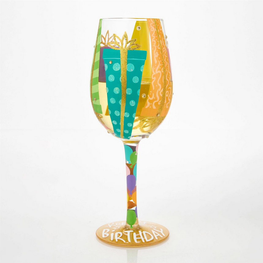 Birthday Bounty Lolita Wine Glass