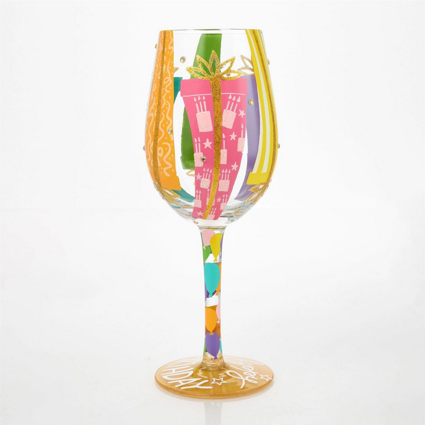 Birthday Bounty Lolita Wine Glass