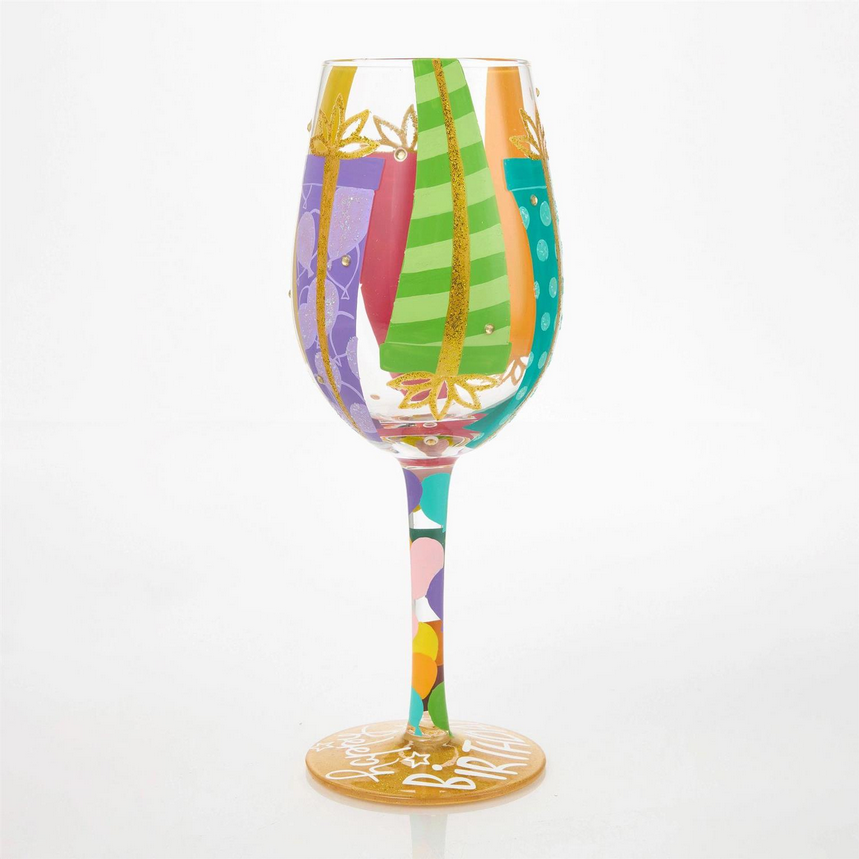 Birthday Bounty Lolita Wine Glass