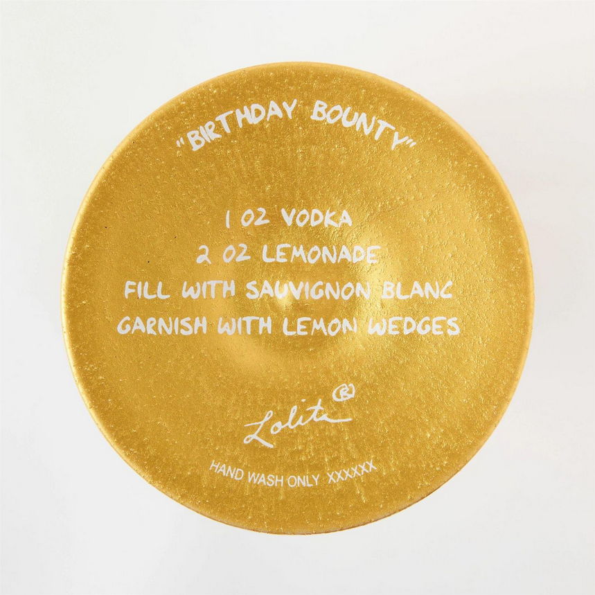 Birthday Bounty Lolita Wine Glass