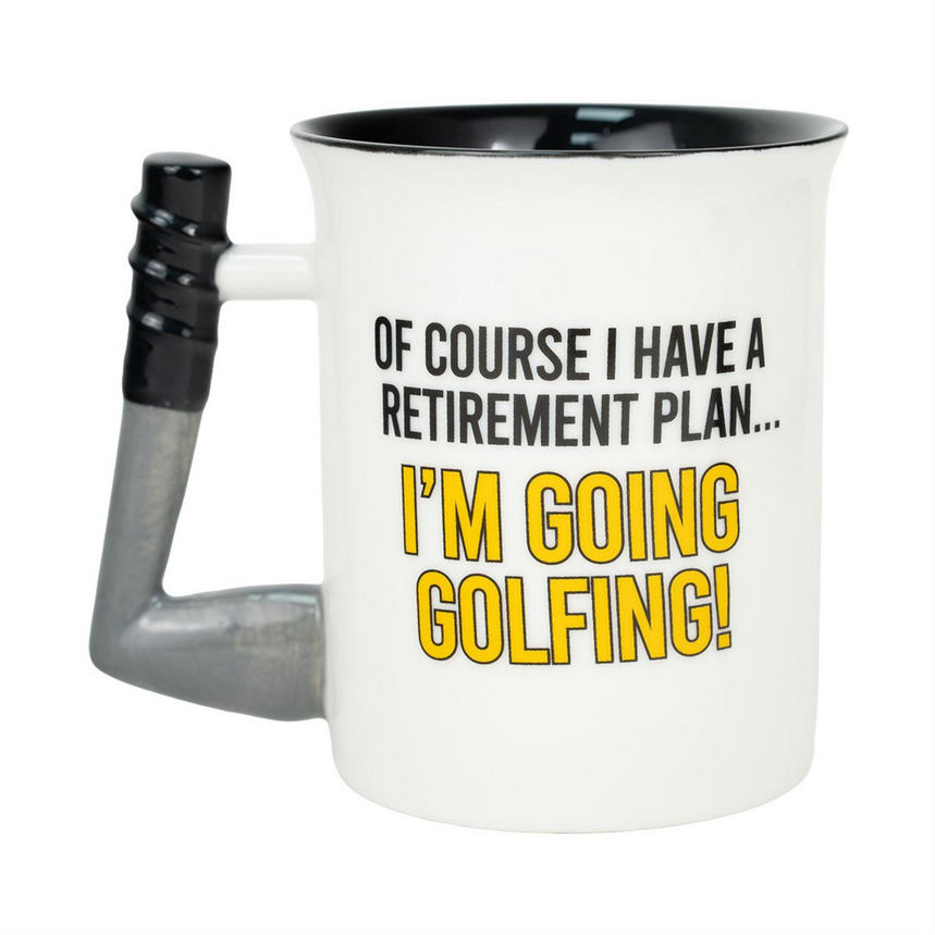 Retired This is How I Roll Golfing Mug