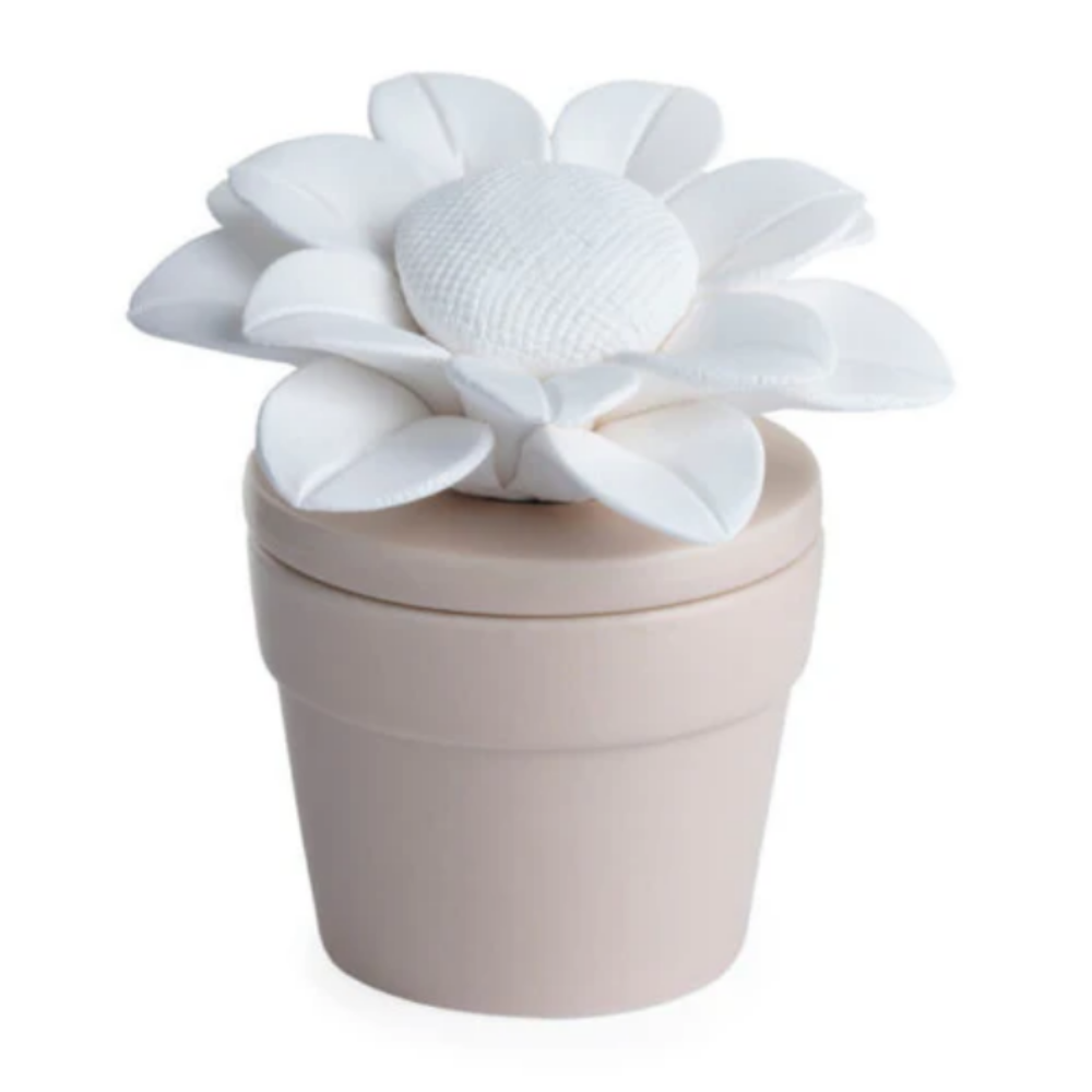 Sunflower Porcelain Aroma Diffuser w/Peppermint Oil
