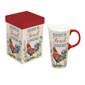 Fluent In Fowl Language Rooster Perfect Cup