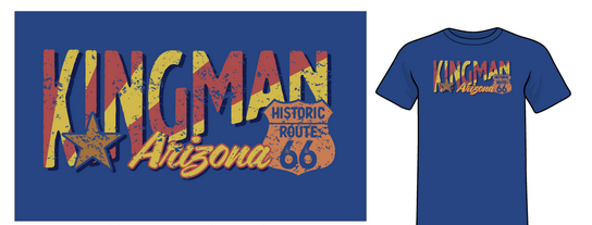 Kingman Arizona/Historic Route 66 T-Shirt