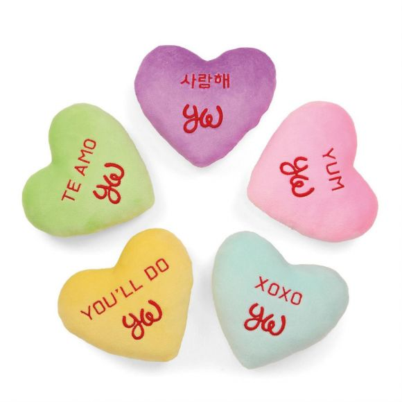 Conversational Hearts Plushie