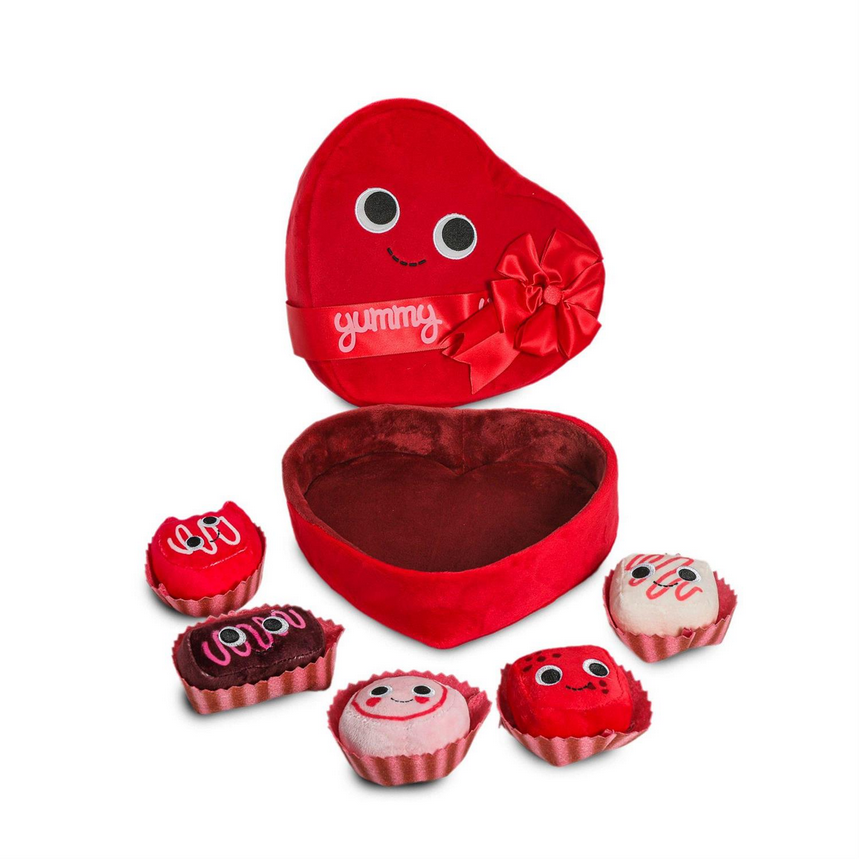 Plush Heart Box of Chocolates