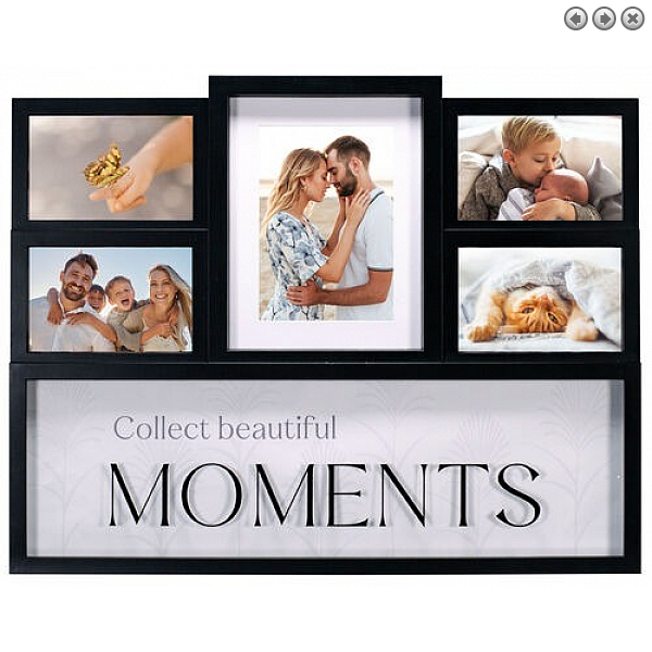 Collect Beautiful Moments Collage Photo Frame