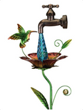 Hummingbird Waterdrop Solar Stake