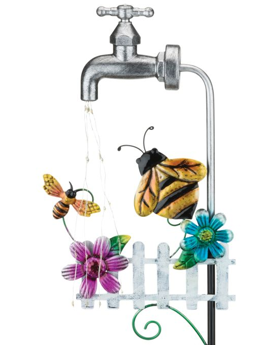 Bee Faucet Solar Stake
