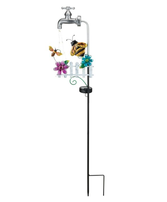 Bee Faucet Solar Stake