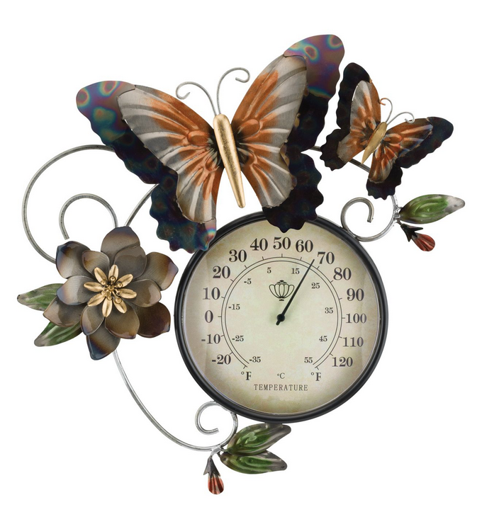Butterfly Wall Thermometer