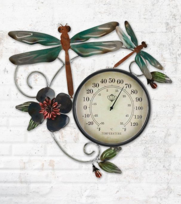Dragonfly Wall Thermometer