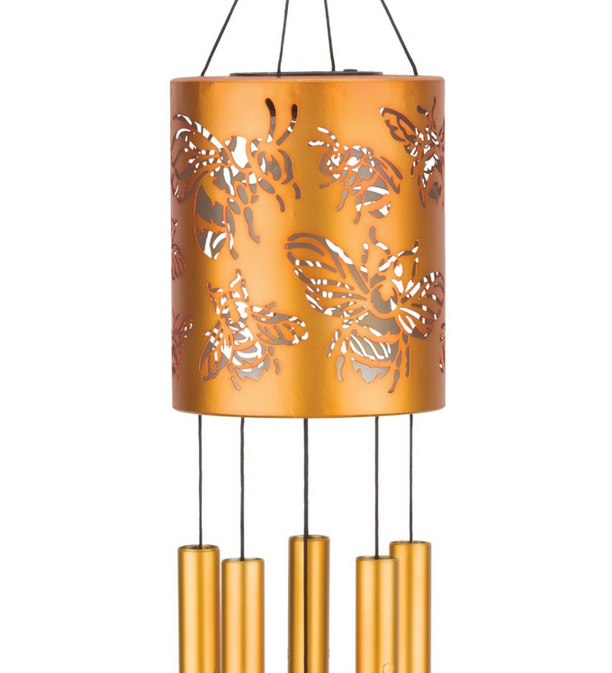 Bee Solar Wind Chime
